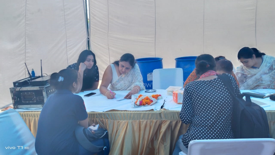 Health and Blood Donation Camp